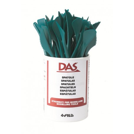 FILA Barattolo 48 Spatole Das Per Modellare, Incidere E Asportare. (385800)