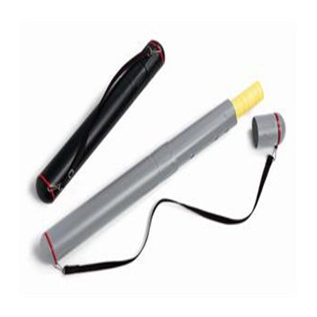 Niji 3059 tubo portadocumento 75 cm Nero Plastica (3059)