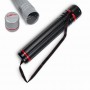 Niji 3089 tubo portadocumento 10,5 cm Nero Plastica (3089)