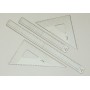 Tecnostyl GT30 righello 300 mm Trasparente (GT30)