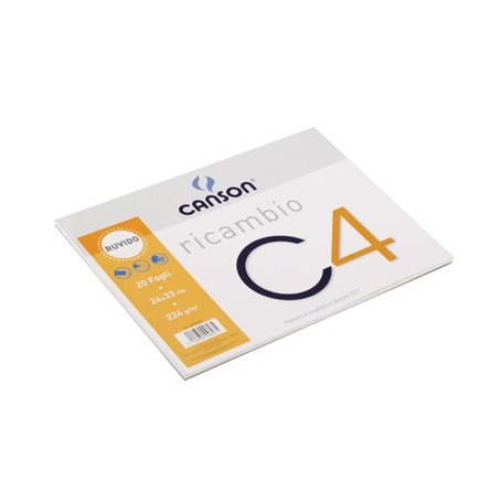 Canson C4 SUPER Blocco di carta da disegno 20 fogli (C400052349)