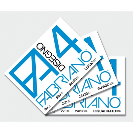 Fabriano Blocco FA/4 20 Fogli 24x33 cm liscio (05200597S)