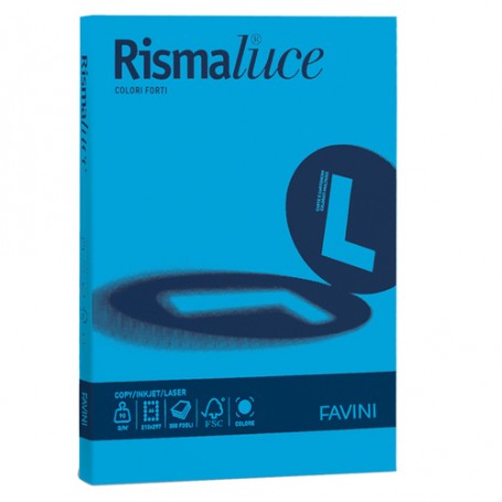 Favini Rismaluce carta inkjet A4 (210x297 mm) 50 fogli Blu (A69G544)