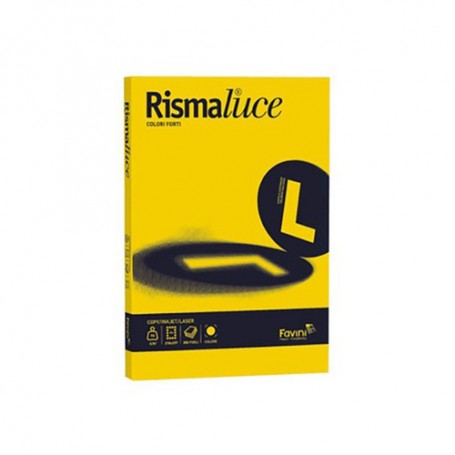 Favini Rismaluce carta inkjet A4 (210x297 mm) 100 fogli Giallo (A69B144)