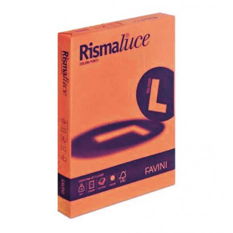 Favini Rismaluce carta inkjet A4 (210x297 mm) 100 fogli Arancione (A69E144)