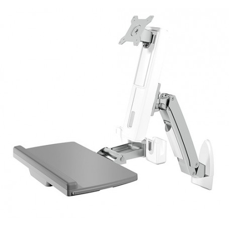 ICY BOX IB-MS600-W 61 cm (24") Grigio, Argento, Bianco (60036)