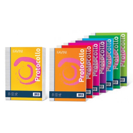 Favini Protocollo quaderno per scrivere A4 30 fogli Multicolore (A542414)