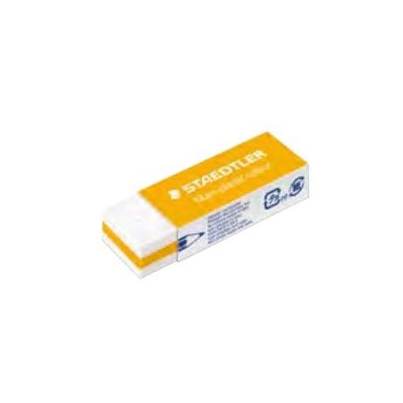 Staedtler Mars 526 50 E1 gomma per cancellare Plastica Bianco, Giallo 1 pz (52650E1-11)