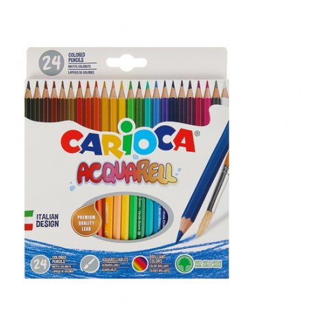 Carioca 42858 pastello colorato Multicolore 24 pz (42858)