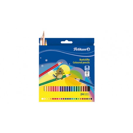 Pelikan 724013 pastello colorato 24 pz (724013A)