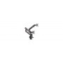 ICY BOX IB-MS314-T supporto da tavolo per Tv a schermo piatto 81,3 cm (32") Morsa Nero (IB-MS314-T)