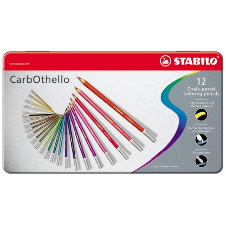 STABILO Carbothello pastello colorato 12 pz (1412-6)