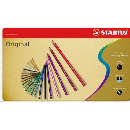 STABILO Original pastello colorato 38 pz (8778-6)