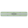 ARDA 30 cm 300 mm Alluminio, Verde (18430A)
