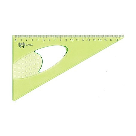 ARDA Elastika Triangolo 200 mm Plastica Verde 1 pz (EL6020)