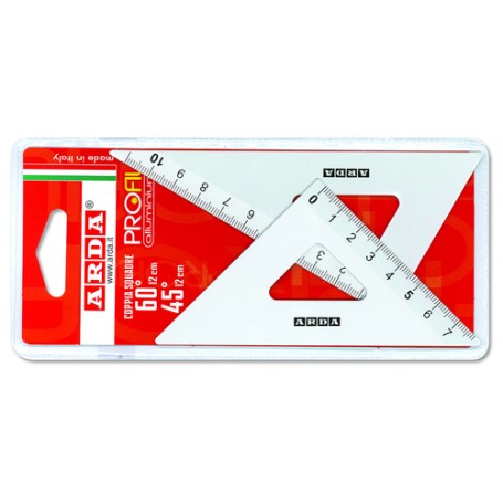 ARDA CF2 Minisquadre Alluminio (80312)