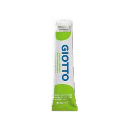 Giotto 355011 colore a tempera 21 ml Tubo Verde (355011)