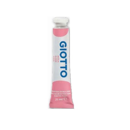 Giotto 355006 colore a tempera 21 ml Tubo Rosa (355006)