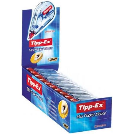 BIC 812878 nastro di correzione 5 m Bianco 10 pz (932564)