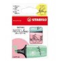STABILO 07/03-57 evidenziatore 3 pz Punta smussata Verde, Rosa, Turchese (07/03-57)