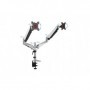 Digitus DA-90353 supporto da tavolo per Tv a schermo piatto 68,6 cm (27") Morsa Nero, Argento (DA-90353)