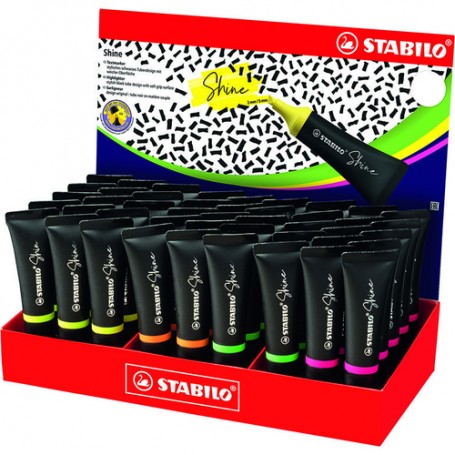 STABILO Shine evidenziatore 45 pz Punta smussata Multicolore (76/45-1)