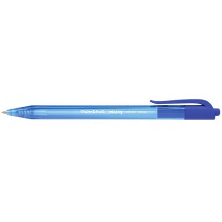Papermate InkJoy 100 RT Blu Penna a sfera retrattile a clip Medio 20 pz (S0957040)