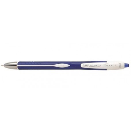 BIC Atlantis Exact Blu Penna a sfera retrattile girevole 12 pz (918505)