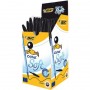 BIC Cristal Soft Nero Penna a sfera Medio 50 pz (951433)