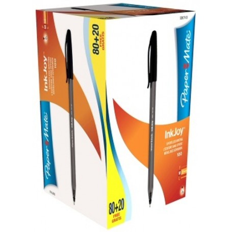 Papermate Inkjoy 100 Nero Penna a sfera Medio 100 pz (S0977410)
