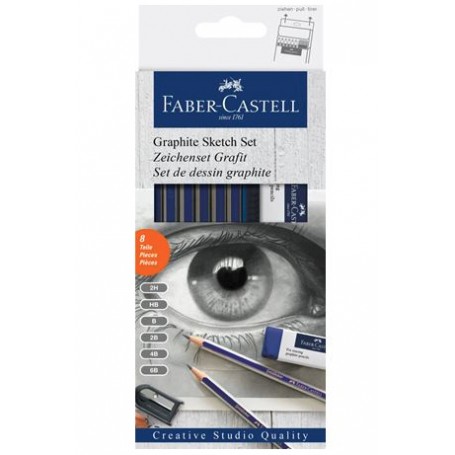 Faber-Castell 114000 set da regalo penna e matita Matita di grafite Scatola di carta (114000)
