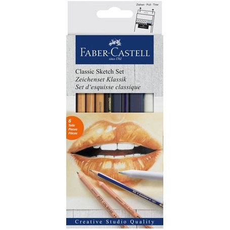 Faber-Castell 114004 set da regalo penna e matita Cartone (114004)