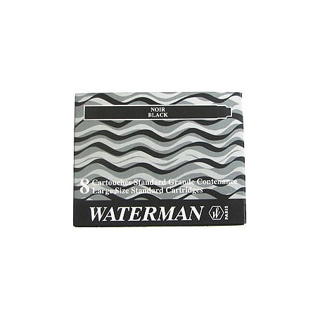 Waterman S0110850 ricaricatore di penna Nero 8 pz (S0110850)