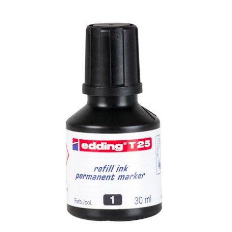 Edding T25 ricarica per evidenziatori Nero 30 ml 1 pz (4-T25 001)