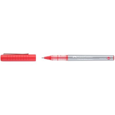 Faber-Castell 348503 penna roller Penna retrattile a clip Rosso 1 pz (348503)