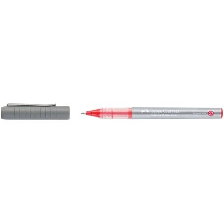 Faber-Castell 348121 penna roller Penna retrattile a clip Rosso 1 pz (348121)