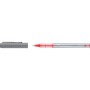 Faber-Castell 348121 penna roller Penna retrattile a clip Rosso 1 pz (348121)