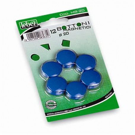 Lebez MR-20-BL bacheca magnetiche e accessori Blu (MR-20-BL)