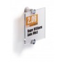 Durable 482019 stand informativo e supporto per brochure Supporto per segnale Trasparente (4820-19)