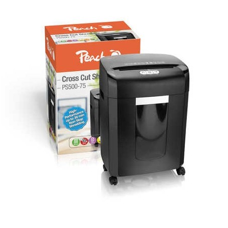 Peach 510854 distruggi documenti Triturazione incrociata 65 dB Nero (510854)