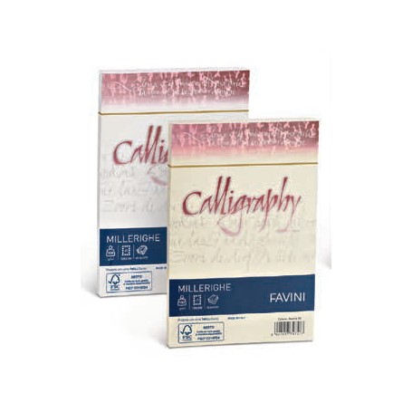 Favini Millerighe Calligraphy busta Avorio (A57Q427)