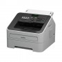 Brother FAX-2840 macchina per fax Laser 33,6 Kbit/s A4 Nero, Grigio (FAX2840F1)