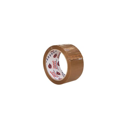 EUROCEL 005112659 nastro adesivo da cancelleria 50 m Polipropilene (PP) Marrone 6 pz (005112659)