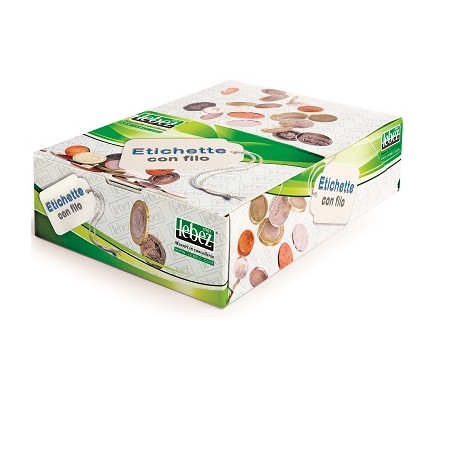 Lebez A392 etichetta non adesiva 500 pz Bianco (A392)