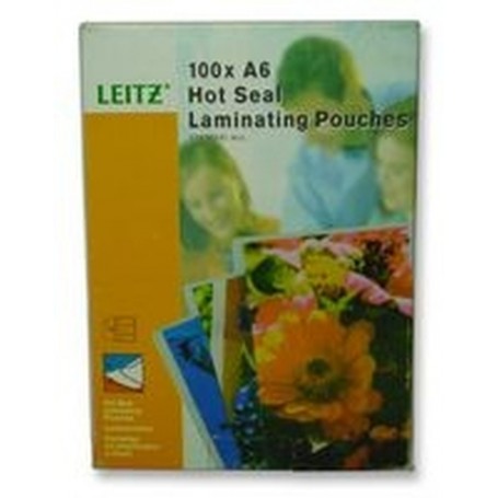 Leitz EVA A6 2x125mµ pellicola per plastificatrice 100 pz (33806)