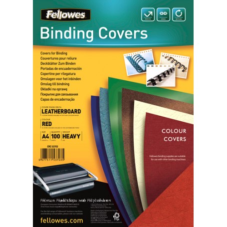 Fellowes Delta A4 Carta Rosso 100 pz (5370305)