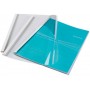 Fellowes 53154 cartellina A4 Plastica Trasparente, Bianco 100 pz (53154)