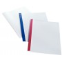 Leitz 39241 cartellina A4 Cartoncino, Plastica Blu, Trasparente 100 pz (39241)