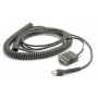 Zebra CBA-R06-C20PBR cavo seriale Nero 6 m RJ-45 DB9 (CBA-R06-C20PBR)