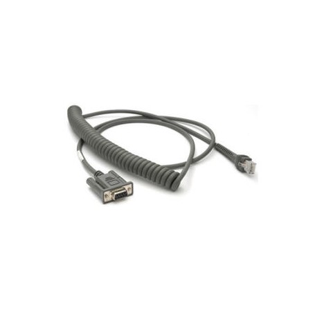 Zebra CBA-R37-C09ZBR cavo seriale Beige 2,74 m DB9 (CBA-R37-C09ZBR)